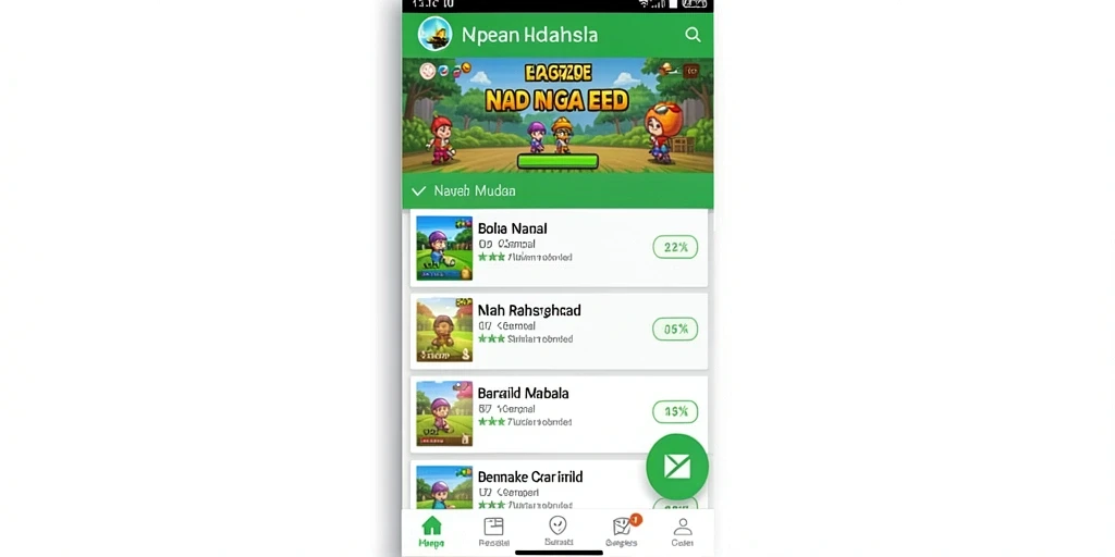 Mode permainan yang variatif dan menarik.