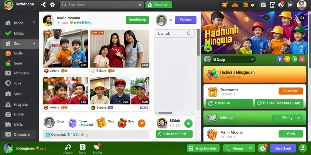 Komunitas aktif dengan fitur chat yang seru.