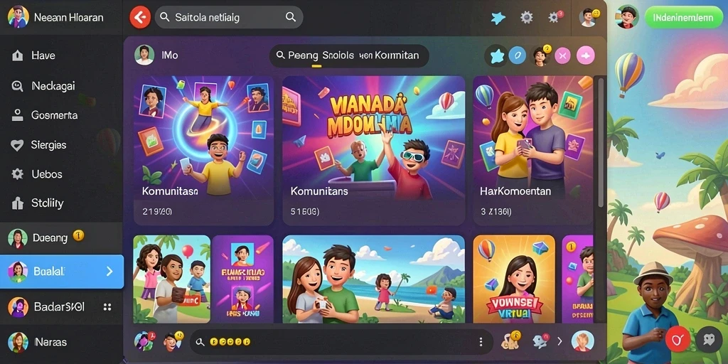 Misi harian yang memberikan hadiah menarik.